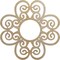 Ekena Millwork Cohen Wood Fretwork Pierced Ceiling Medallion, Birch, 32"OD x 11"ID x 1/4"T CMWP32X32X0250COBI - alternate 1